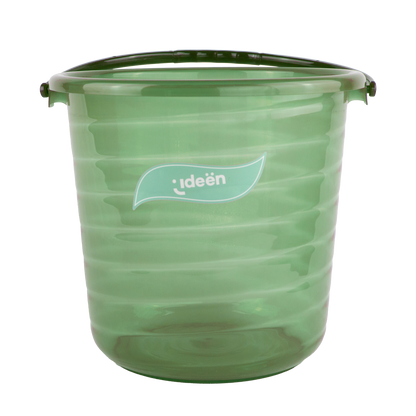 Cubeta de Plástico Color Verde - 14 litros