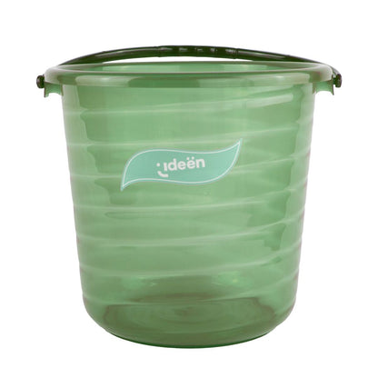 Cubeta de Plástico Color Verde " Ideen" - 14 litros