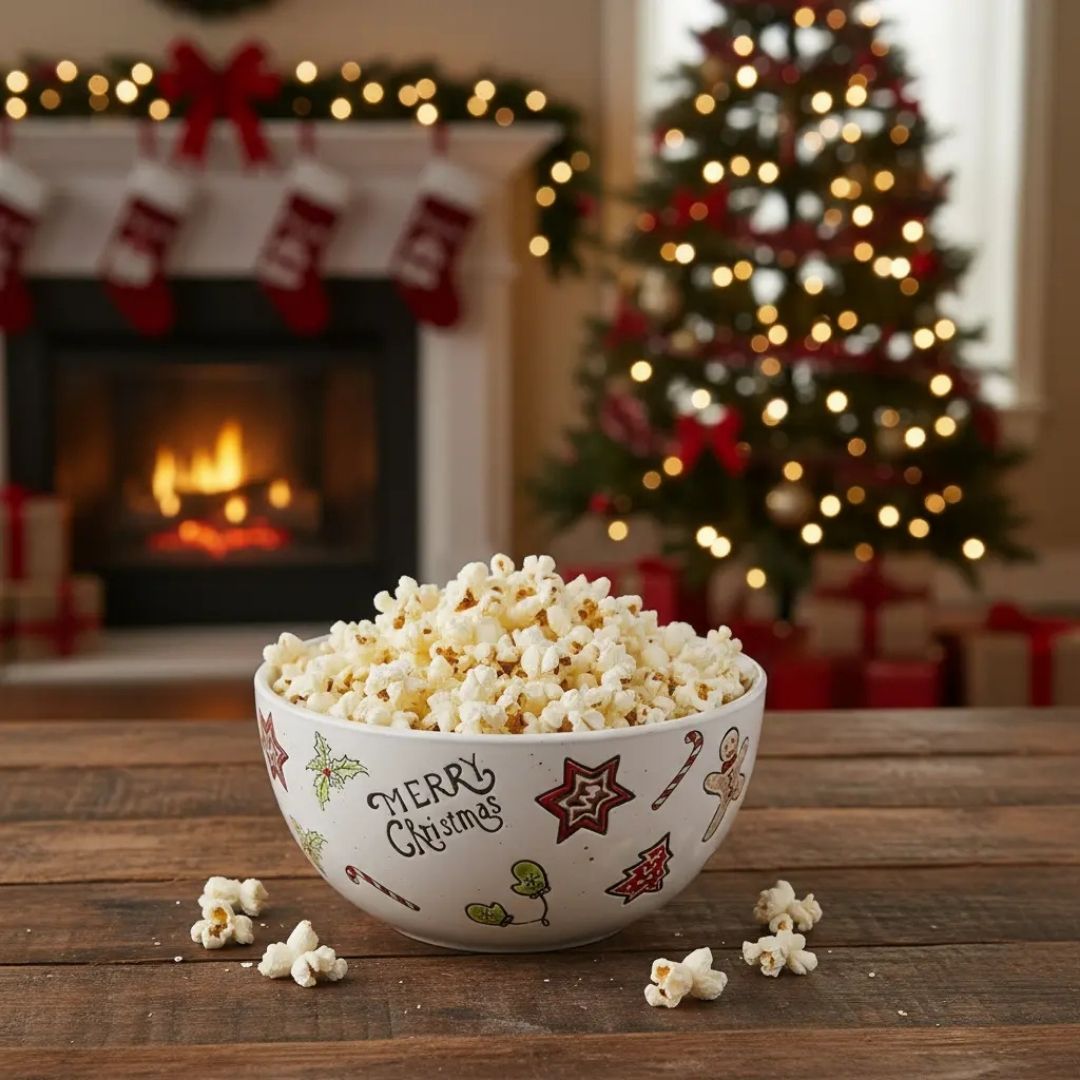 Ensaladera de Cerámica Merry Christmas - 4.5 L