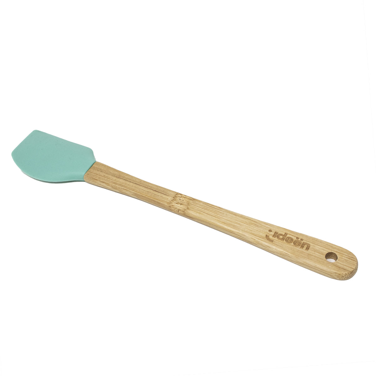 Espátula de Silicona Aqua con Mango de Madera