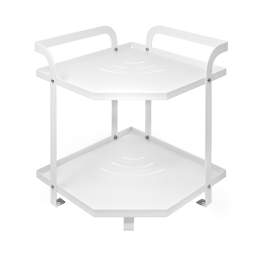 Esquinero Metálico Blanco para Cocina Un Nivel