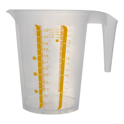 Jarra Medidora Transparente de 1.25 Litros