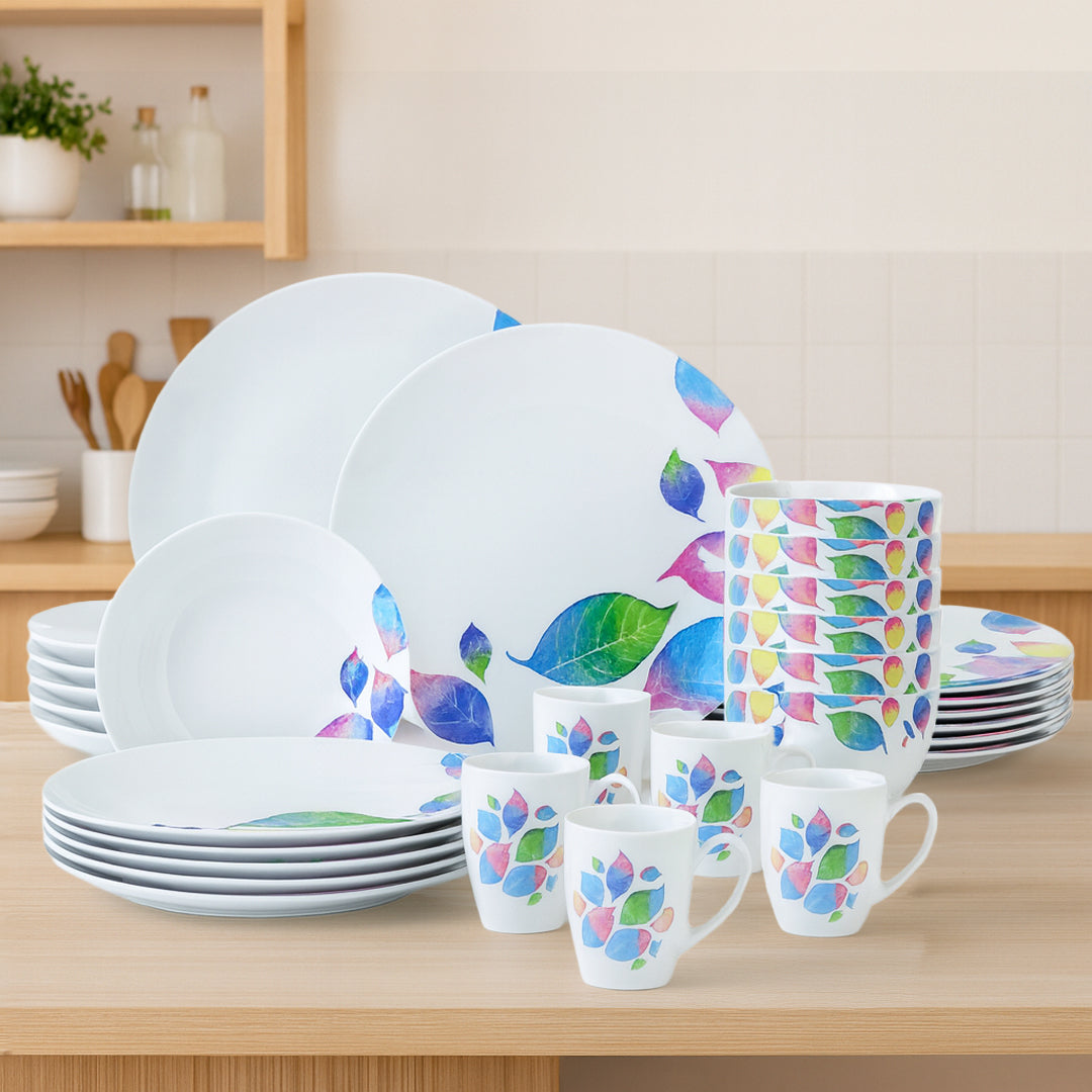 Vajilla Lövverk para 6 Personas - Cerámica Multicolor 30 piezas