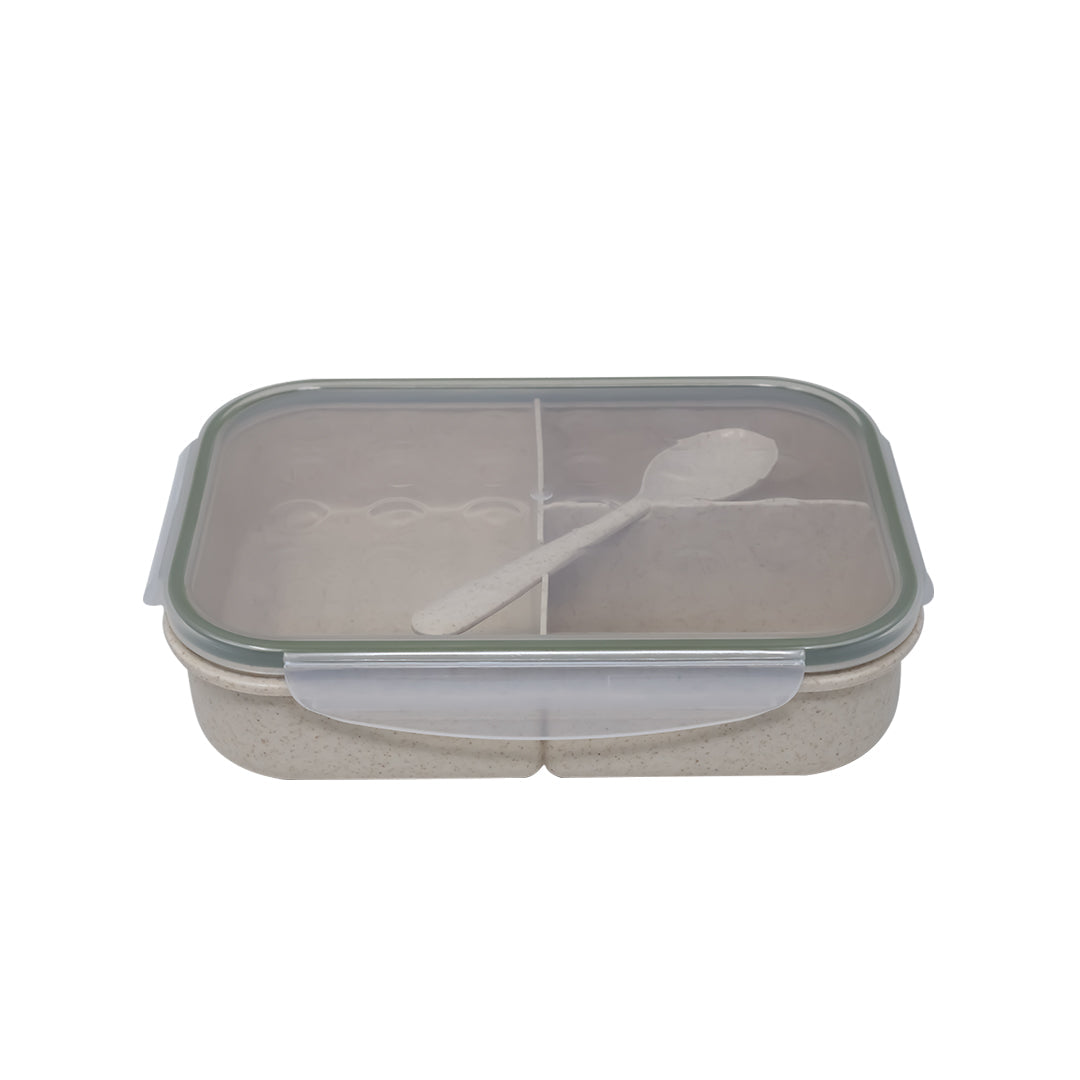 Lonchera Fibra de Trigo con Cubierto - 1.15 L