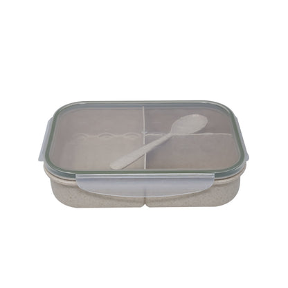 Lonchera Fibra de Trigo con Cubierto - 1.15 L