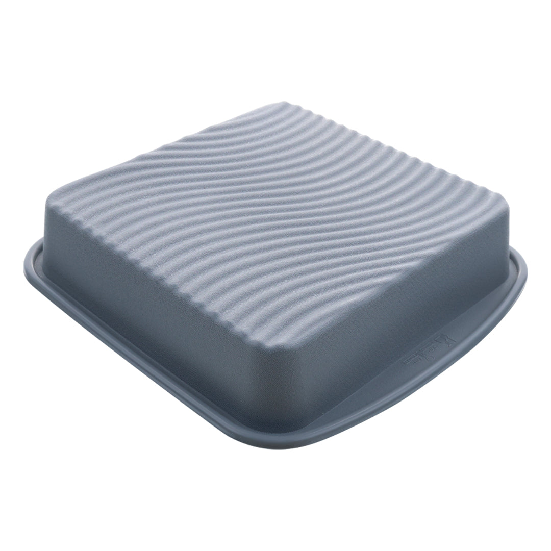 Molde Cuadrado para Pastel de Silicón - Gris