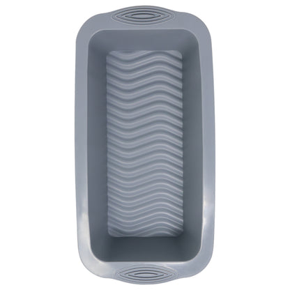 Molde Rectangular para Pastel de Silicón - Gris