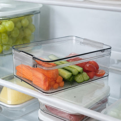 Organizador de Refrigerador Cuadrado con Tapa