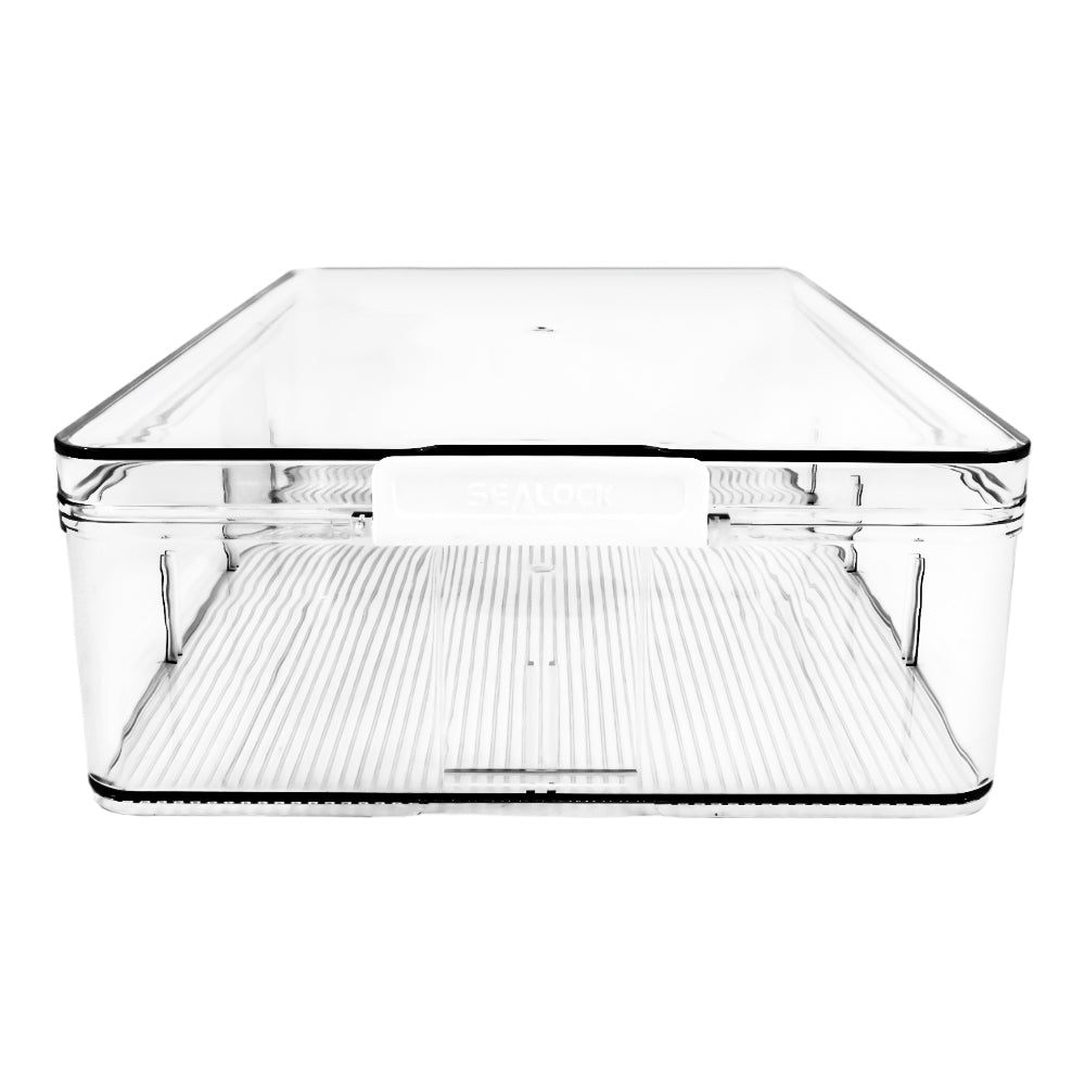 Organizador de Refrigerador Rectangular con Tapa - Grande
