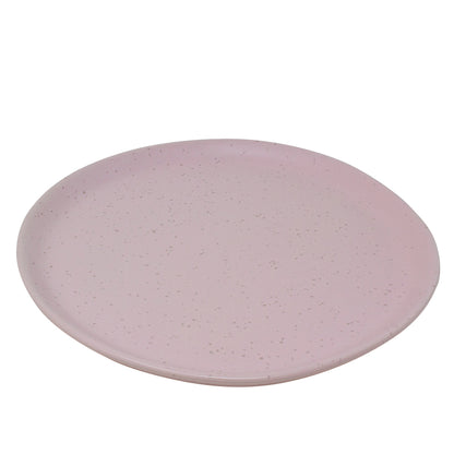 Plato de Cerámica Rosa -  21 cm