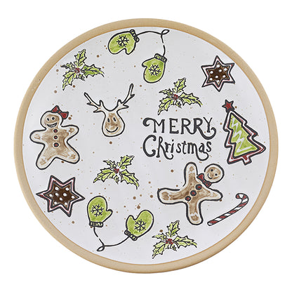 Set de Plato y Taza para 4 Personas - Merry Christmas