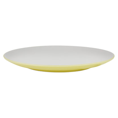 Vajilla Elin para 4 Personas - Cerámica Amarillo/Blanco 16 piezas
