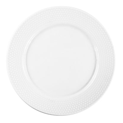 Vajilla Elise para 4 Personas - Cerámica Blanca 16 piezas