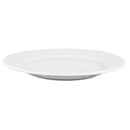 Vajilla Elise Set Individual - Cerámica Blanca 4 piezas