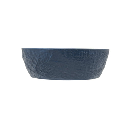 Vajilla Denim Set Individual - Cerámica Azul 4 piezas