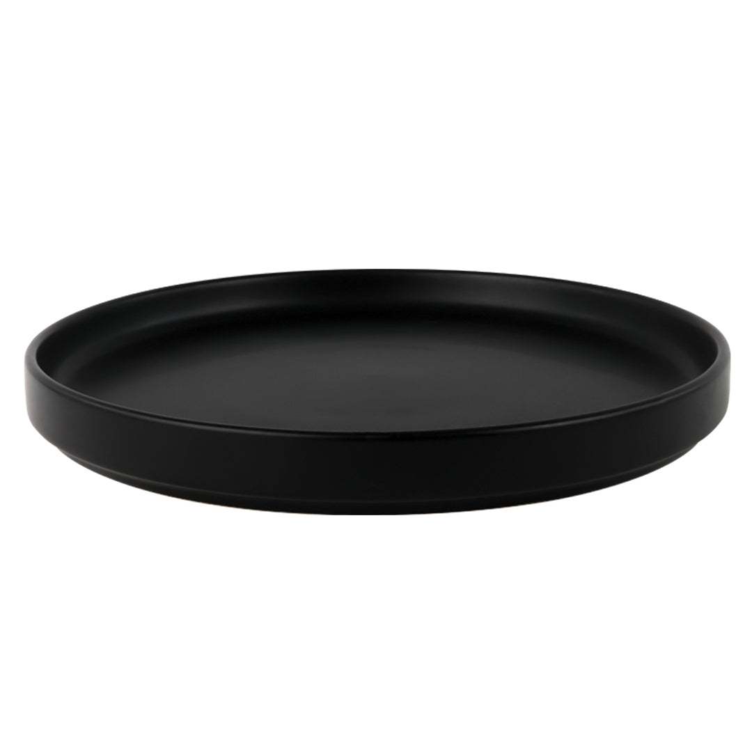 Vajilla SIGRID para 4 Personas - Cerámica Negra Mate 16 piezas