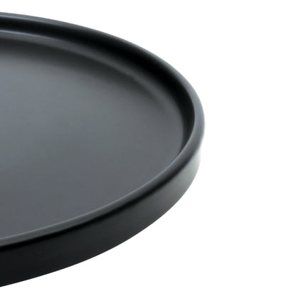 Vajilla SIGRID para 4 Personas - Cerámica Negra Mate 16 piezas