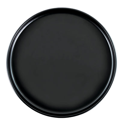 Vajilla SIGRID Set Individual - Cerámica Negro Mate 4 piezas