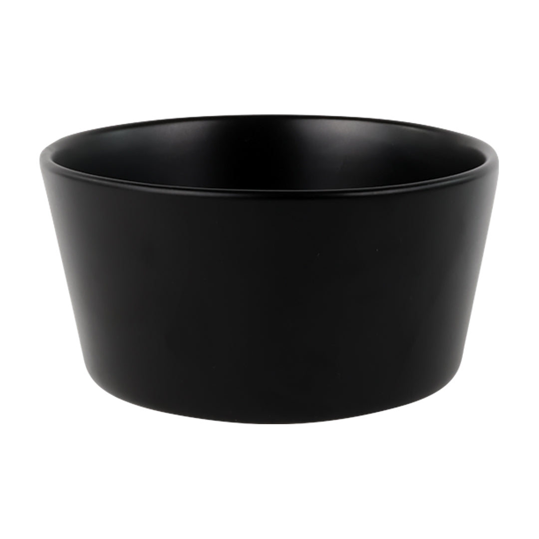 Vajilla SIGRID para 6 Personas - Cerámica Negra Mate 24 piezas