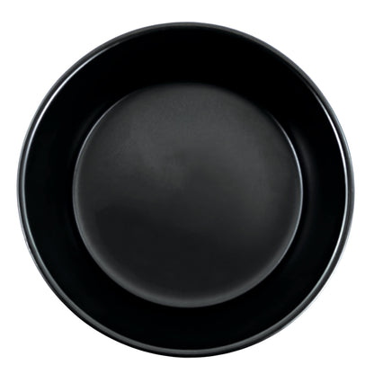 Vajilla SIGRID para 4 Personas - Cerámica Negra Mate 16 piezas