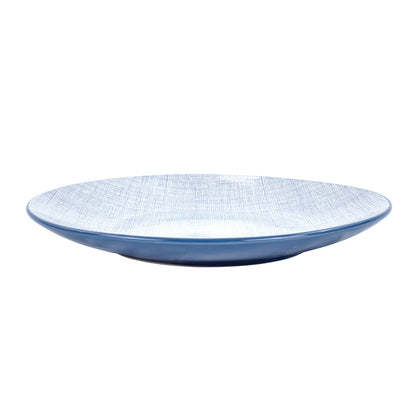 Vajilla ISELIN para 4 Personas - Cerámica Azul 16 piezas