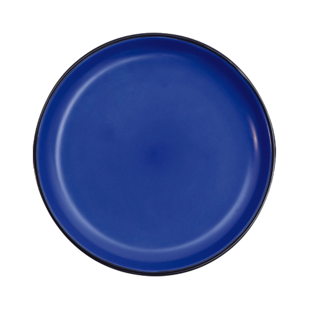 Vajilla NATTBLA para 4 Personas - Cerámica Negra/Azul 16 piezas