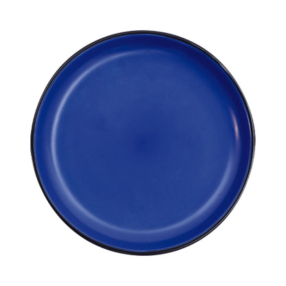 Vajilla NATTBLA para 4 Personas - Cerámica Negra/Azul 16 piezas