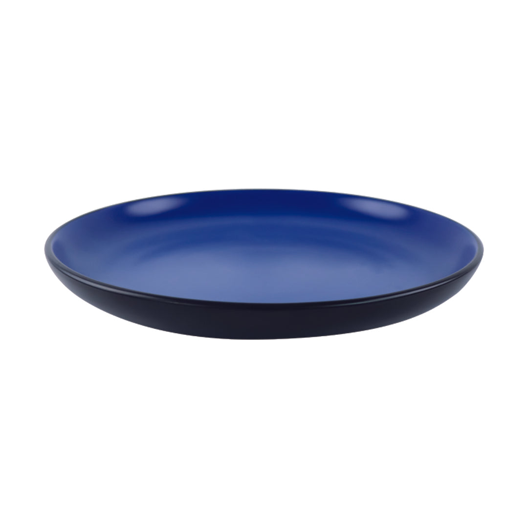 Vajilla NATTBLA para 4 Personas - Cerámica Negra/Azul 16 piezas