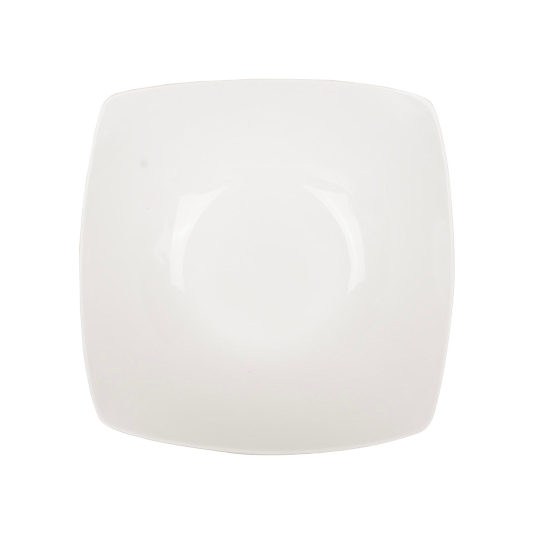 Vajilla KVADRAT Set Individual - Cerámica Blanca 5 piezas