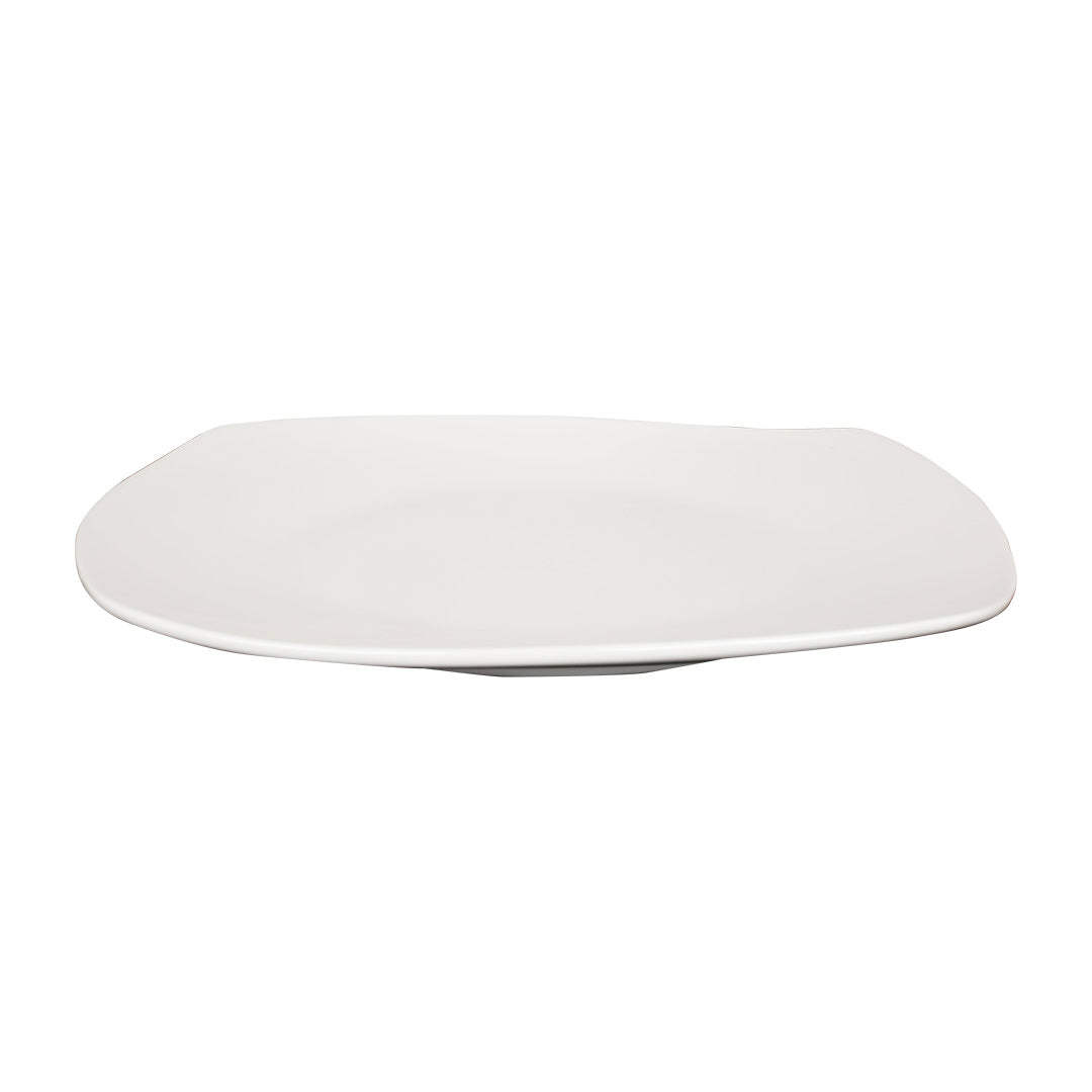 Vajilla KVADRAT para 4 Personas - Cerámica Blanca 20 piezas