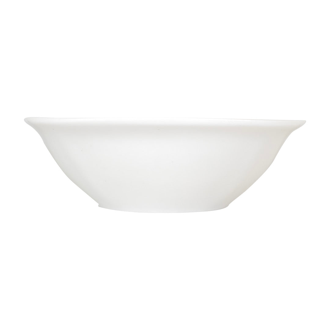 Vajilla KVADRAT Set Individual - Cerámica Blanca 5 piezas