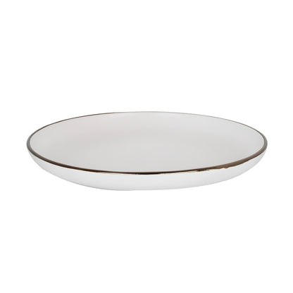 Vajilla EYRE para 4 Personas - Cerámica Gris 16 piezas