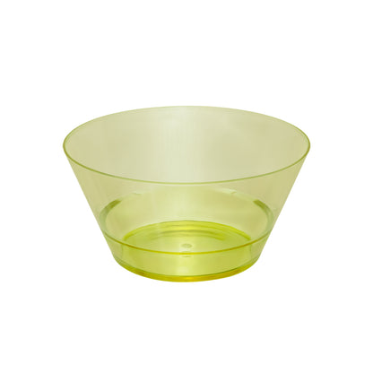 Plato Hondo Transparente Amarillo - 15 cm