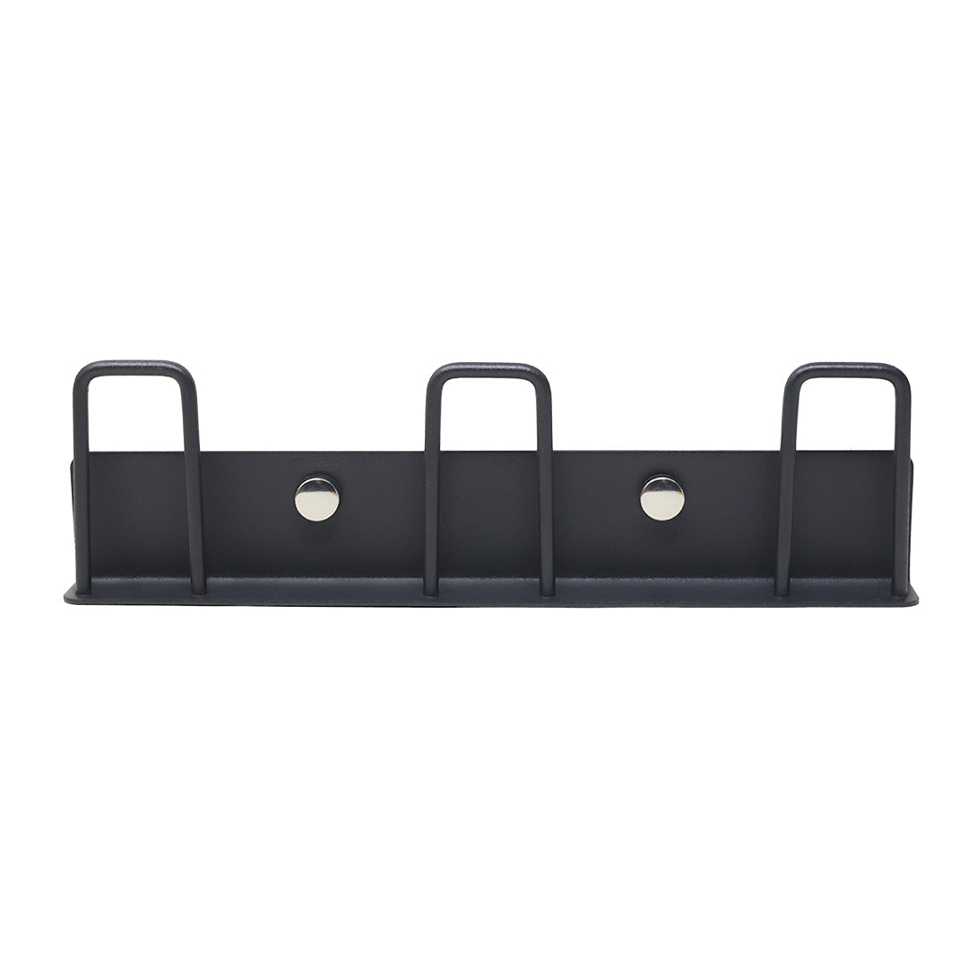 Portavasos Metálico Negro Recto para Vasos