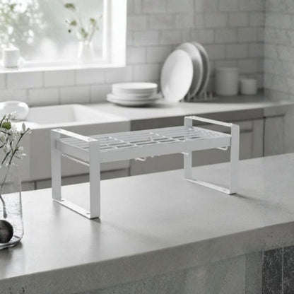 Rejilla Metálica tipo Escurridor para Tazas - Blanco