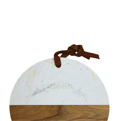 Tabla de Picar Redonda de Mármol - 25 cm