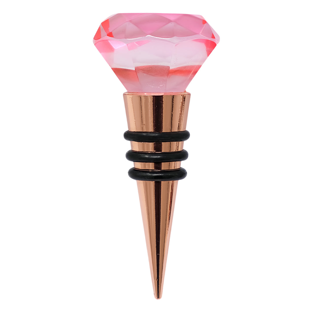Tapón de Vino Diamante Rosa