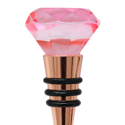 Tapón de Vino Diamante Rosa