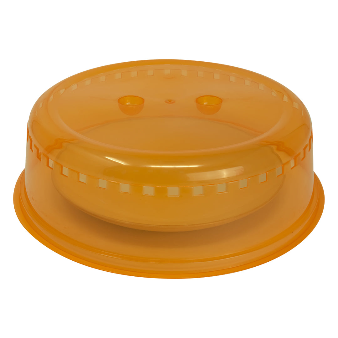 Tapa para Microondas Transparente Naranja
