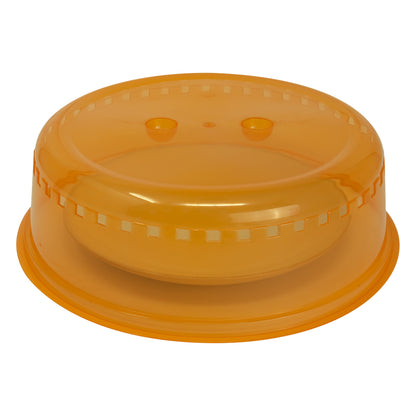 Tapa para Microondas Transparente Naranja