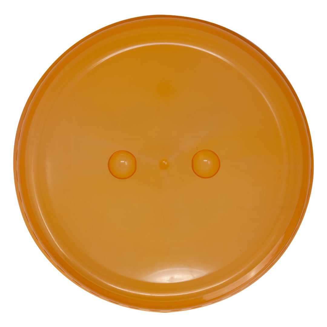 Tapa para Microondas Transparente Naranja