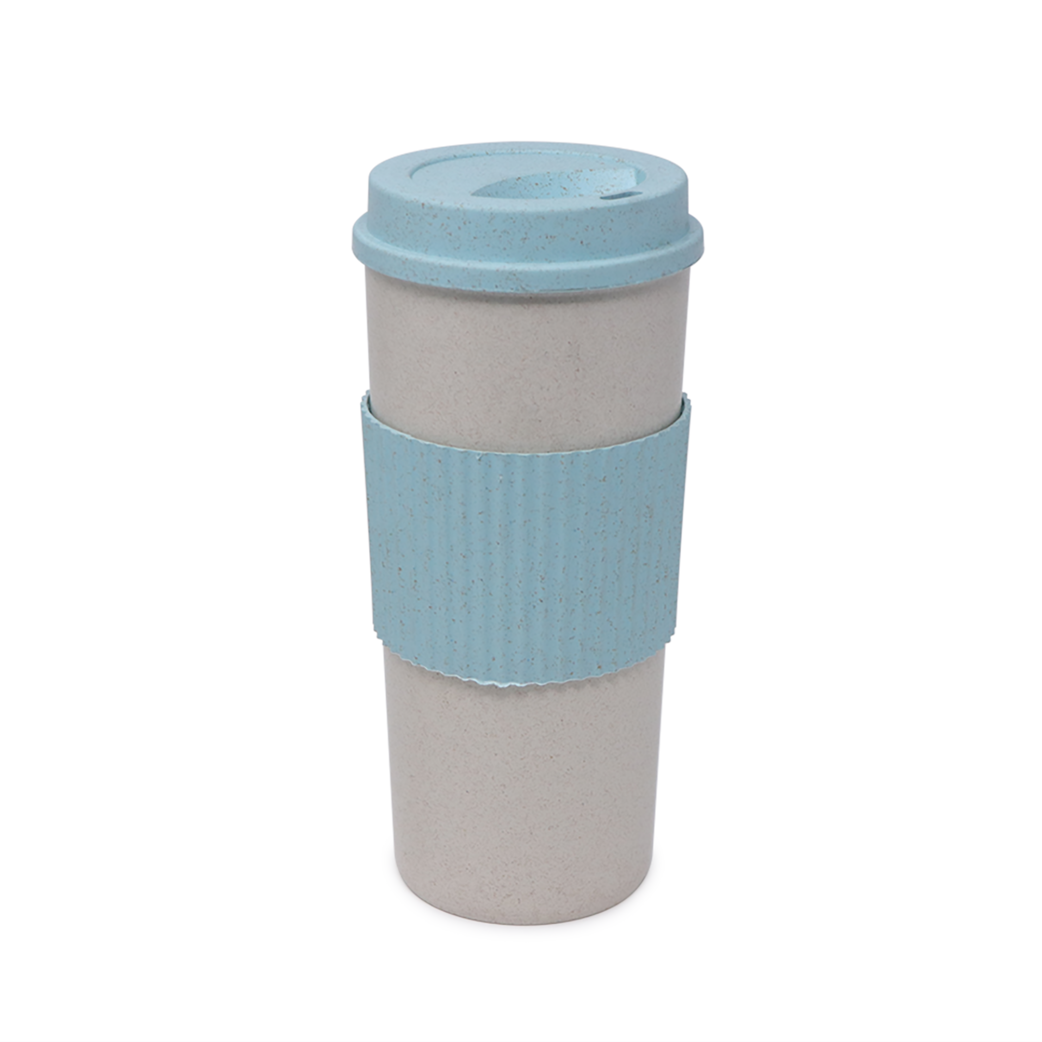 Vaso Ecofriendly para Café Azul/Verde - 550 ml