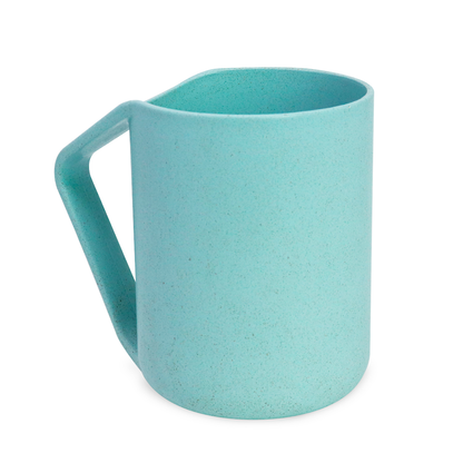 Taza de Trigo Azul con Mango