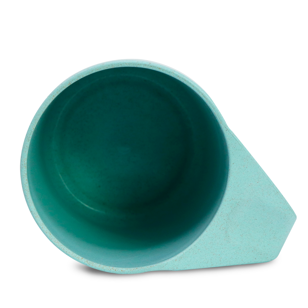Taza de Trigo Azul con Mango