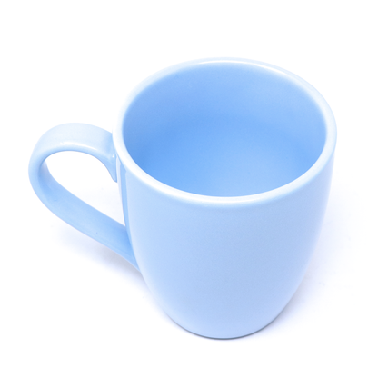 Taza de Cerámica Azul Clásica para Café o Té - 320 ml