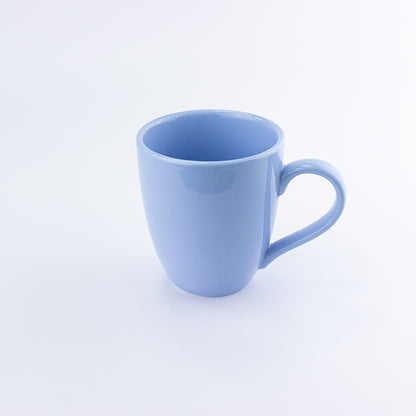 Taza de Cerámica Azul Clásica para Café o Té - 320 ml