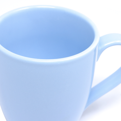 Taza de Cerámica Azul Clásica para Café o Té - 320 ml
