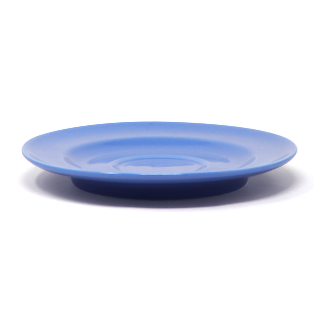 Taza y Platillo Cerámica Azul Mate - 270 ml