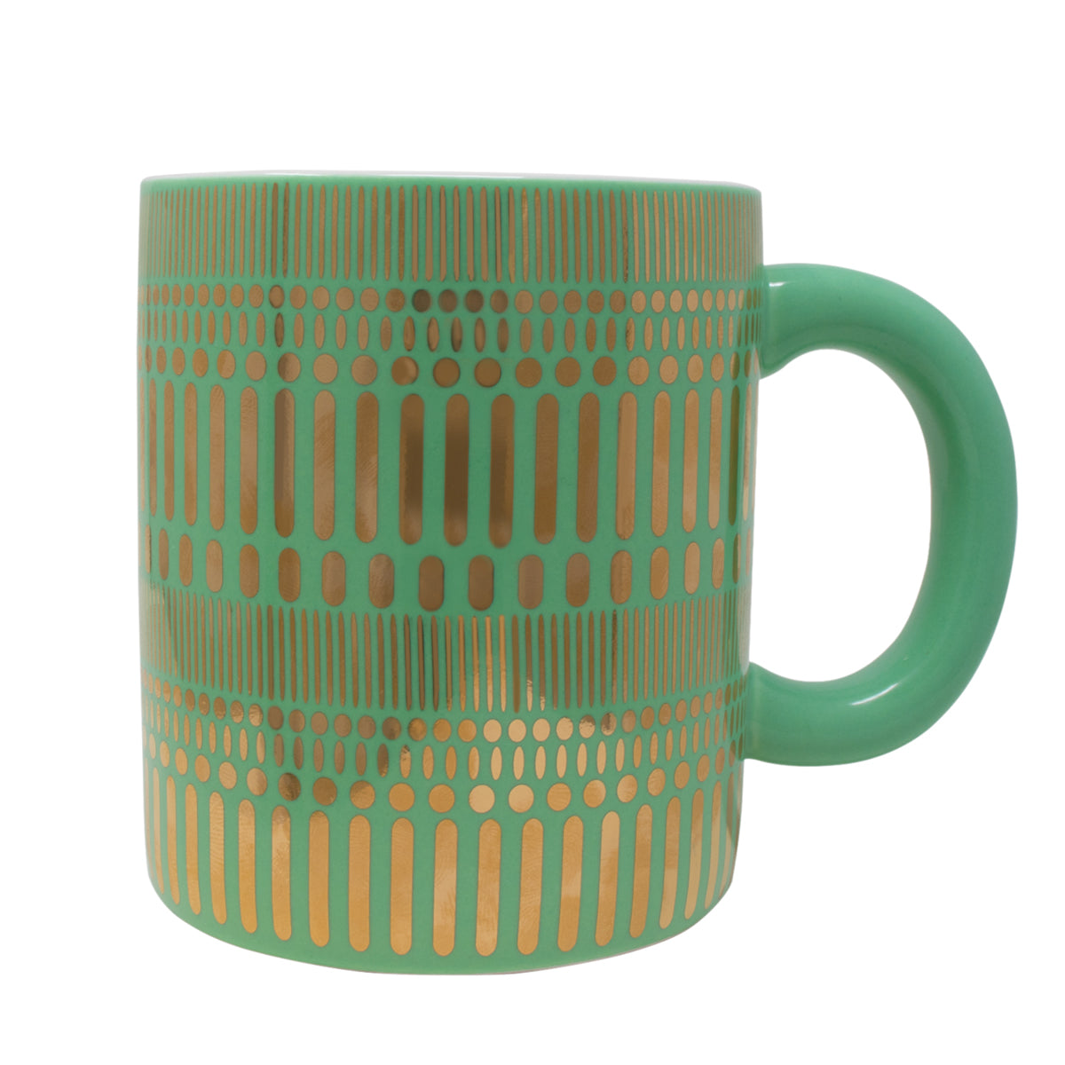 Taza Verde/Cromo - 320 ml