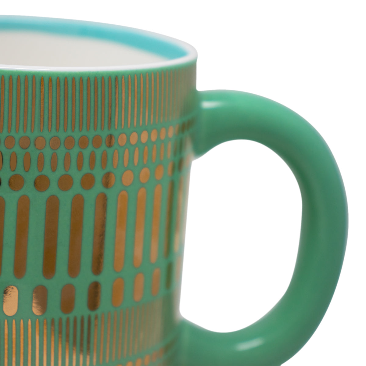 Taza Verde/Cromo - 320 ml